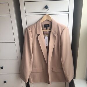Ever New Bella Boyfriend Blazer Camel NWT